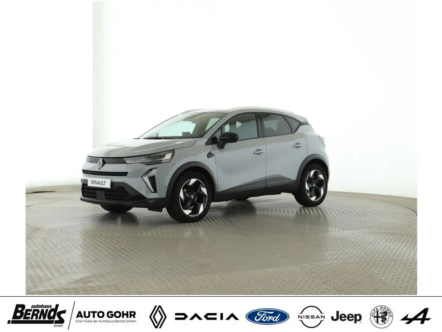 Renault Captur TCe Mild Hybrid 160 EDC TECHNO AUTOMATIK SITZHZG. Grigio - 1