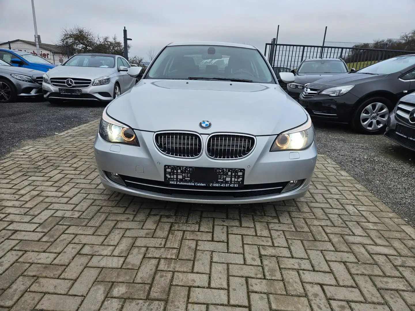 BMW 523 5 Limousine 523i Silber - 2