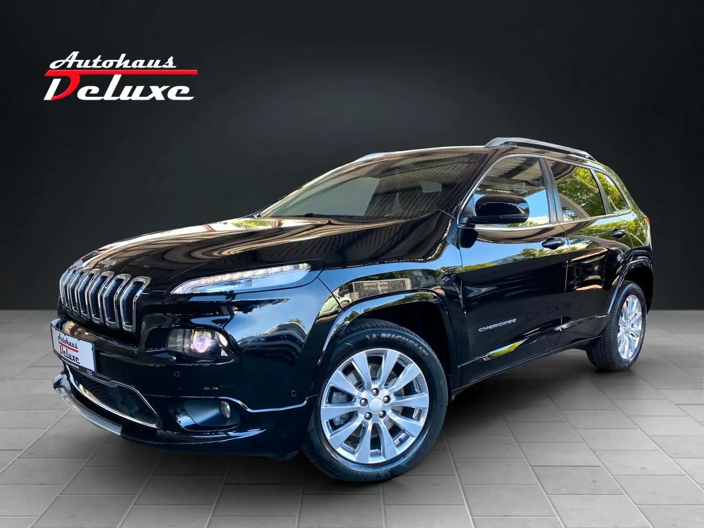 Jeep Cherokee 2.2 CRD OVERLAND NAVI-KAMERA-PANORAMA Schwarz - 1