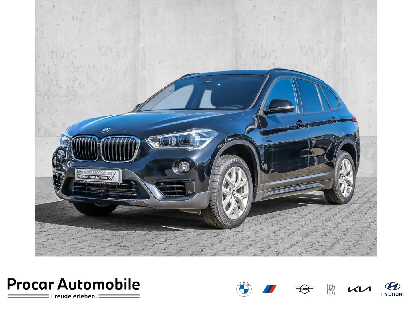 BMW X1 xDrive20i Sport Line Navi+LED+SHZ+Sportsitze+Lordo Negro - 1