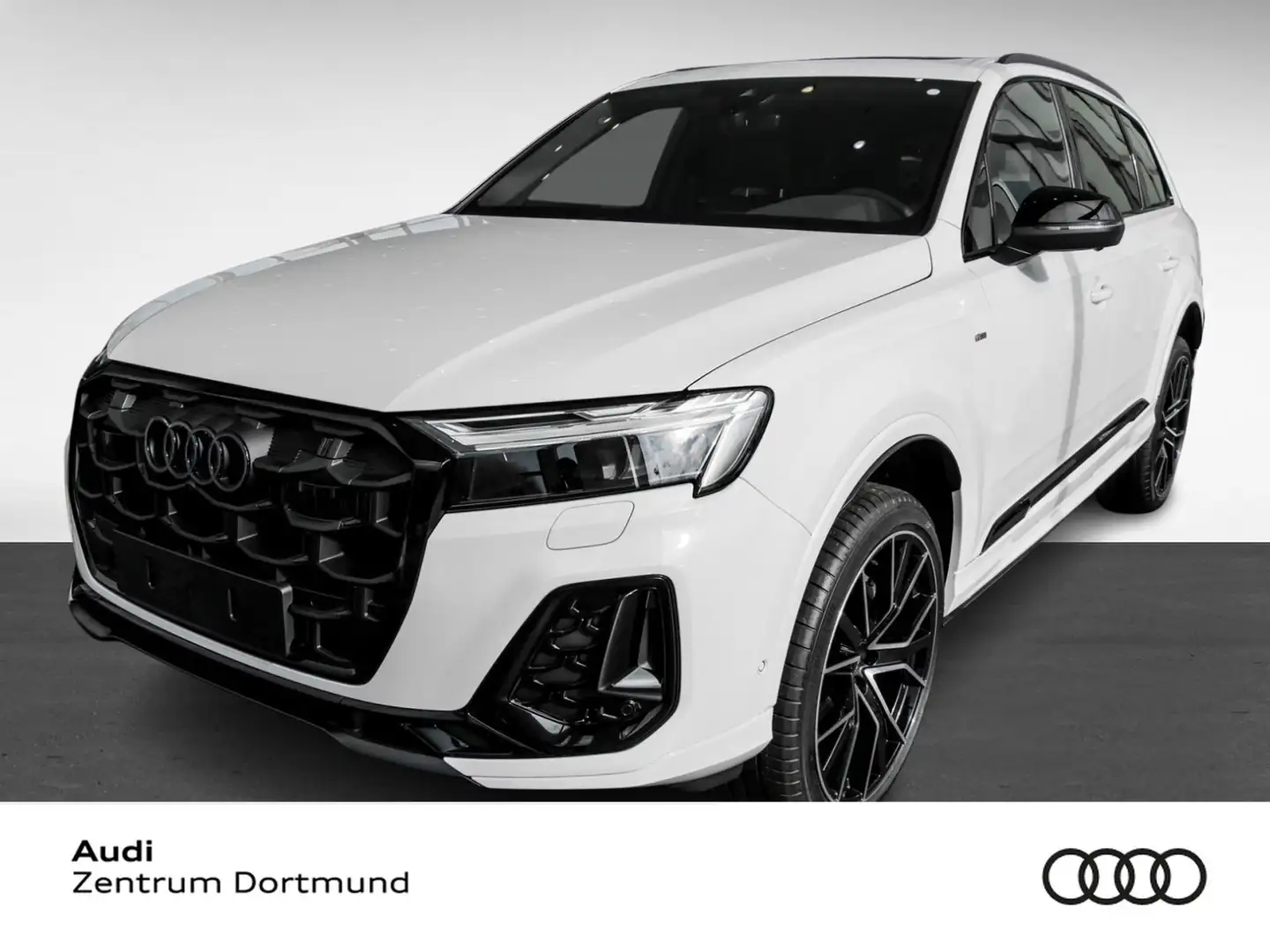Audi Q7 45 TDI quattro S Line 3.Reihe+Standheizung+AHK+... Weiß - 1