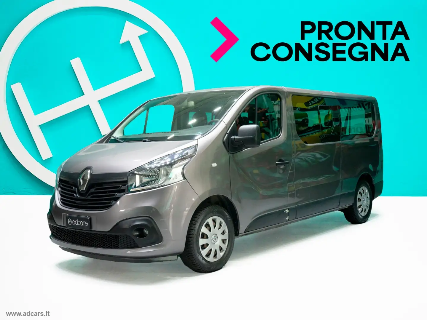 Renault Trafic T29 1.6 dCi 125 S&S PL-TN Intens H 9 POSTI, OTTIME Gris - 1