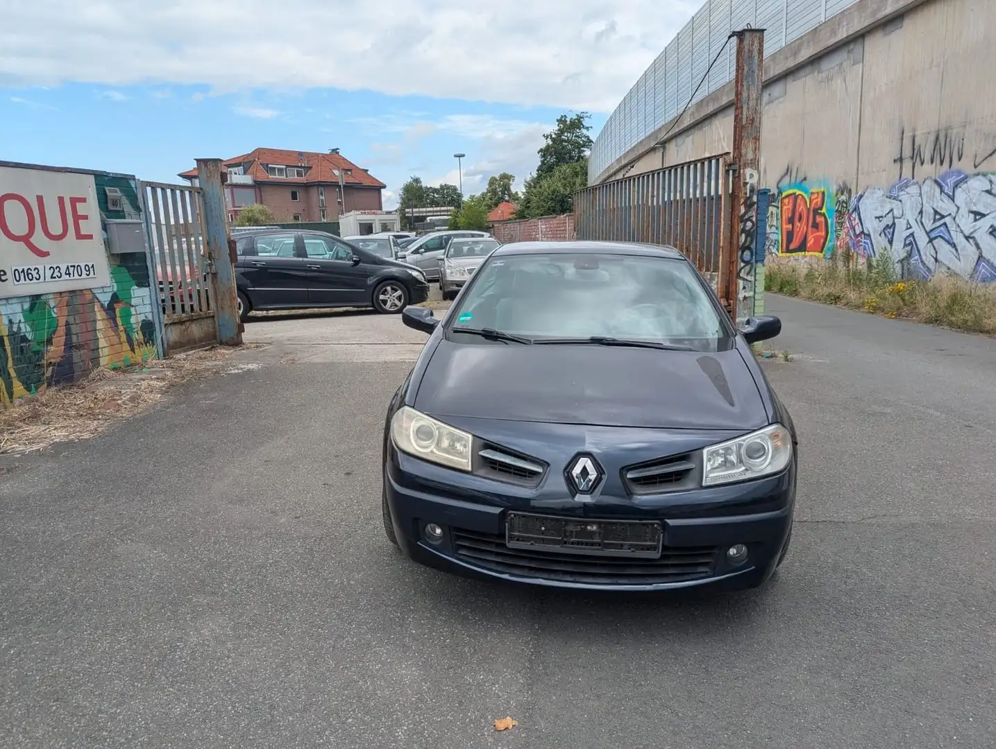Renault Megane II Coupe / Cabrio Exception Синій - 2