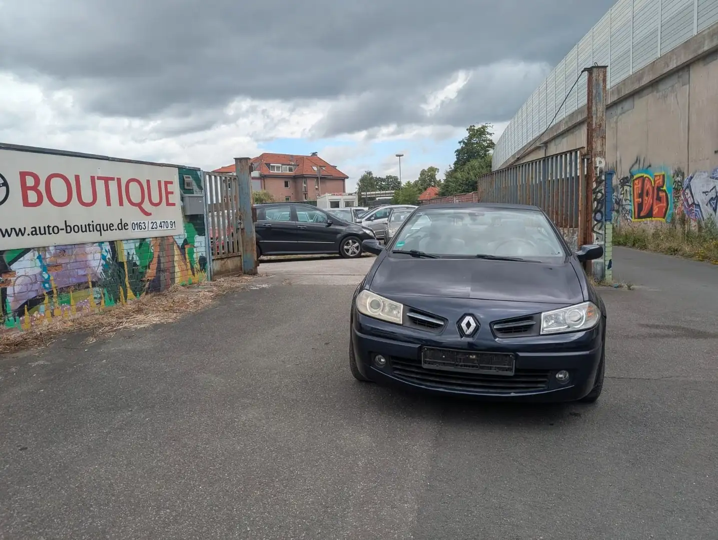 Renault Megane II Coupe / Cabrio Exception Синій - 1