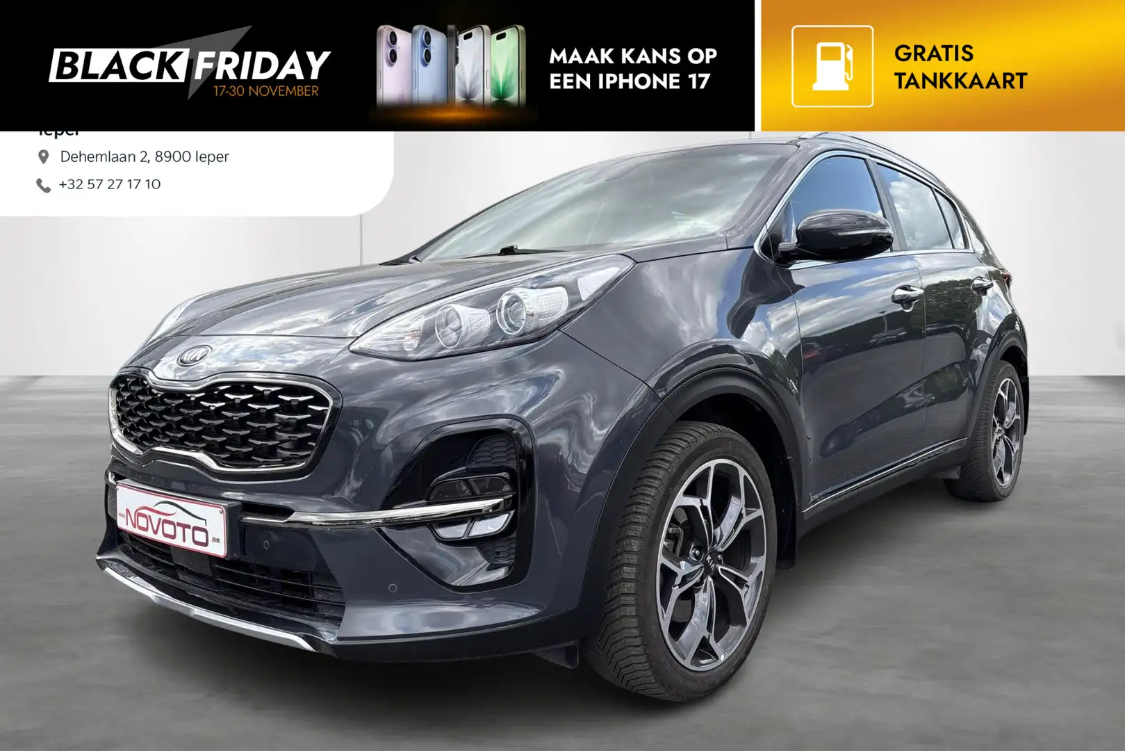 Kia Sportage GT Line 1.6 CRDi 136 2WD 7DCT ISG Grigio - 1