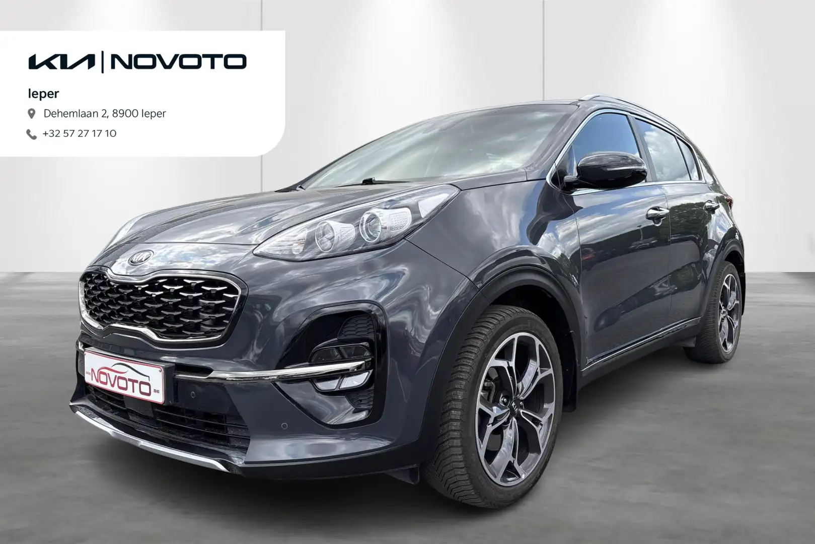 Kia Sportage GT Line 1.6 CRDi 136 2WD 7DCT ISG Grijs - 1