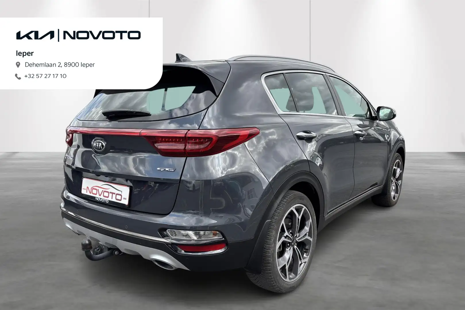 Kia Sportage GT Line 1.6 CRDi 136 2WD 7DCT ISG Grijs - 2