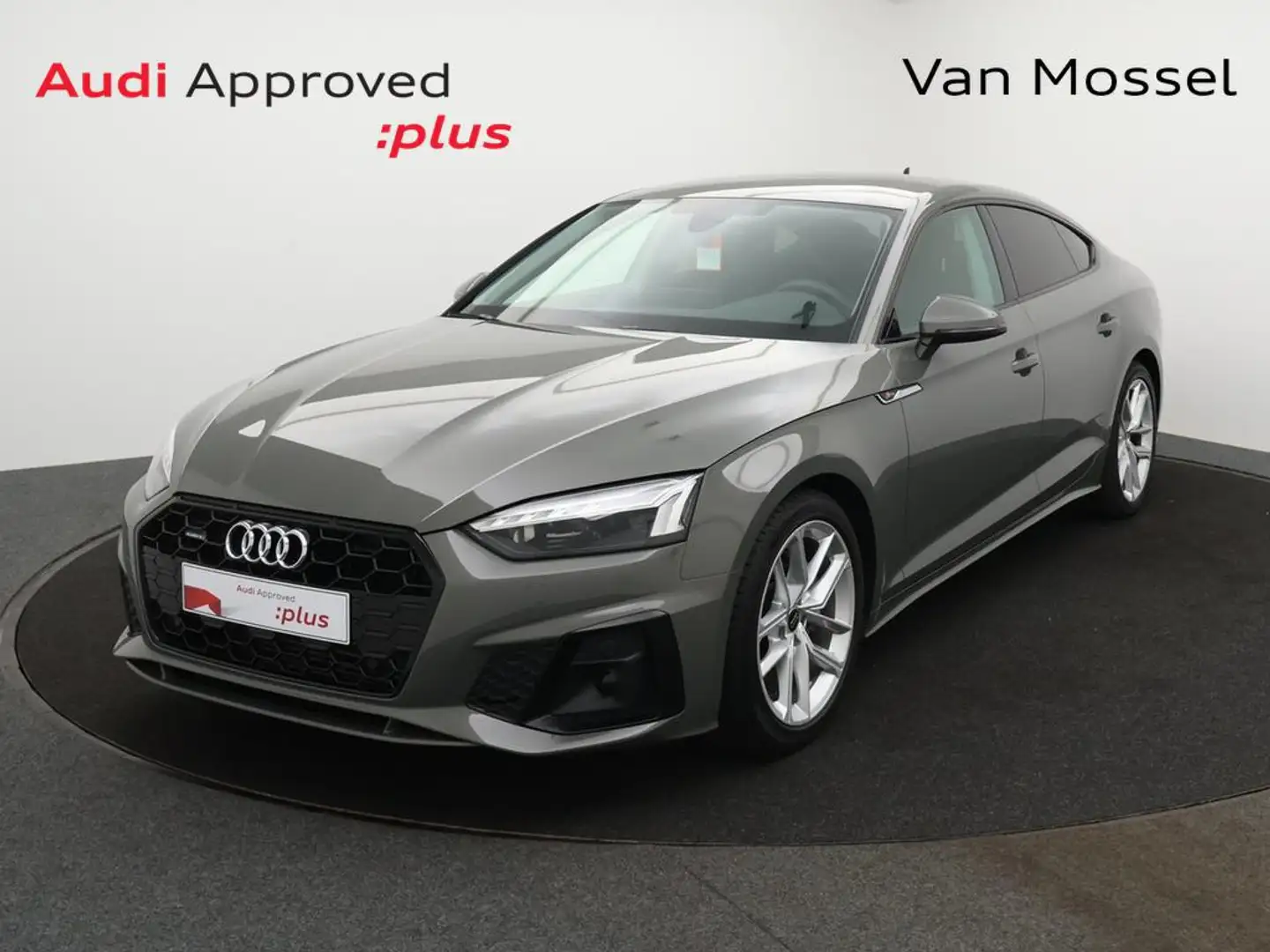 Audi A5 Sportback Sportback 40TFSI 204PK QUATTRO S-line *A Groen - 1