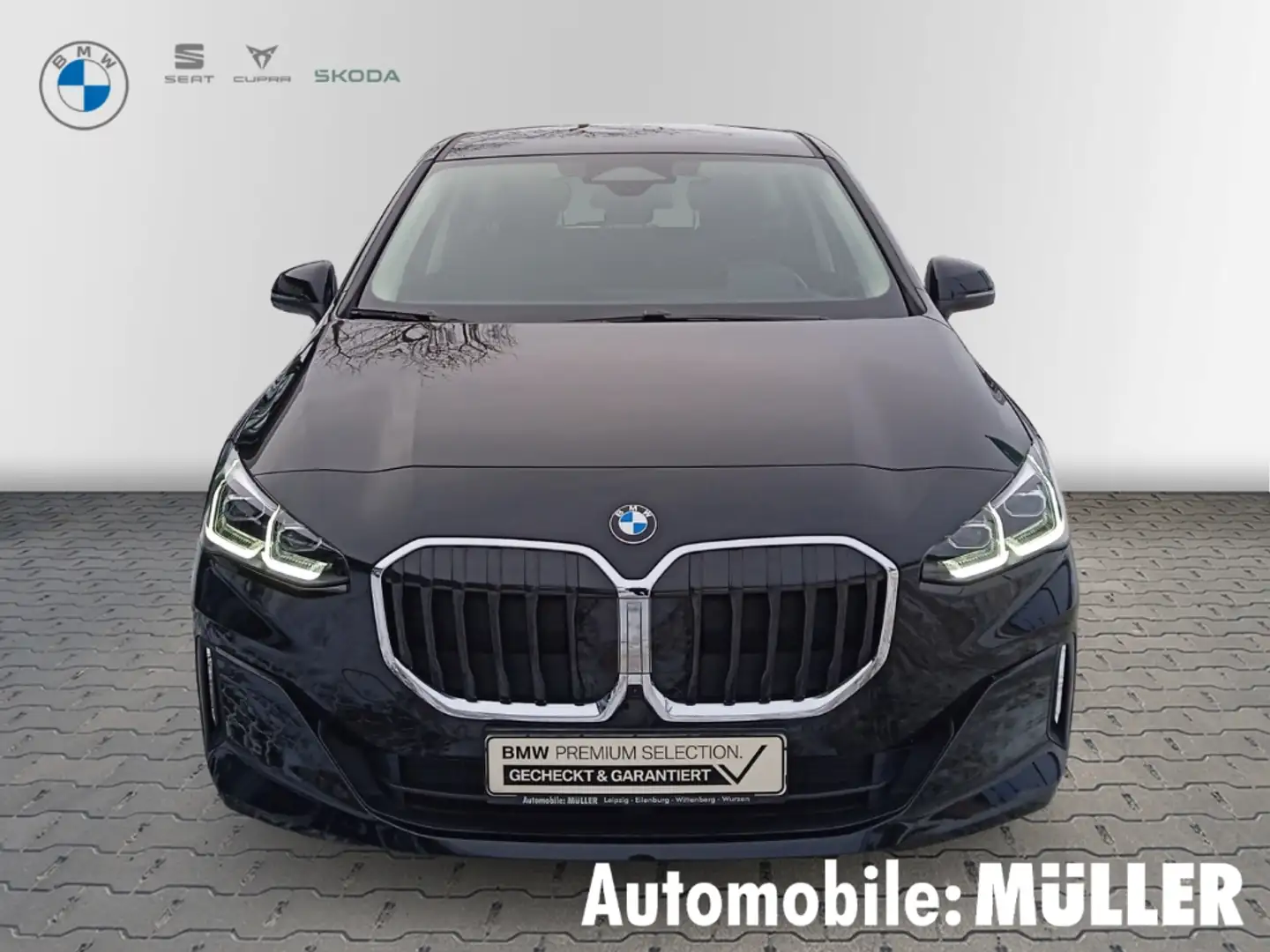 BMW 225 Active Tourer e xDrive Aut. SHZG+KAMERA+LED+DAB+KO Schwarz - 2