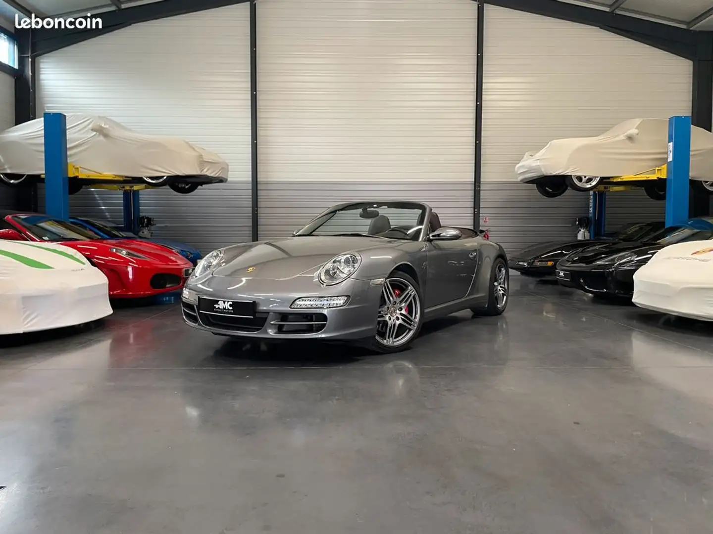 Porsche 911 997 Carrera 4S Cabriolet 355 cv Entretien Régulier Gris - 1