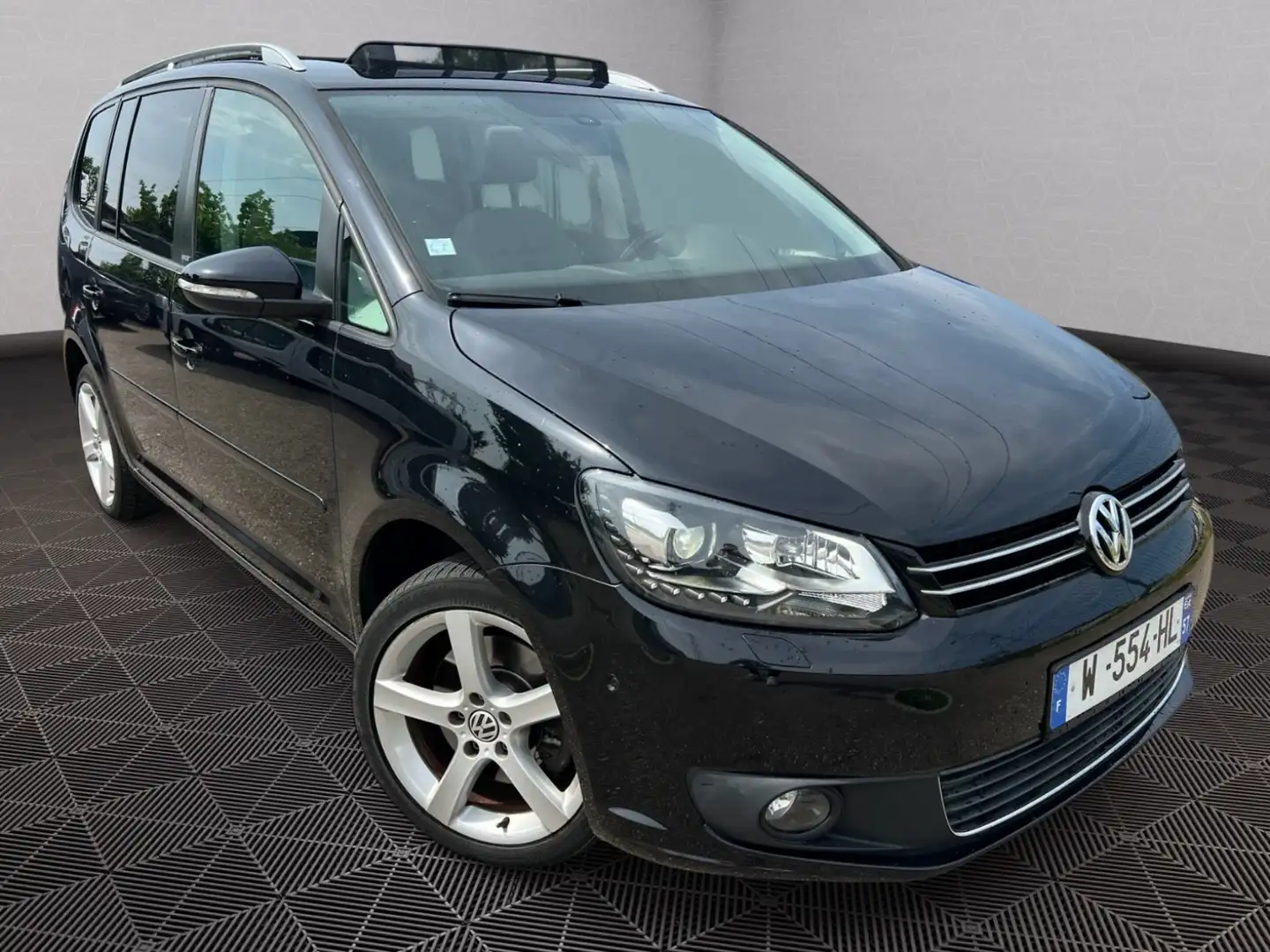 Volkswagen Touran CARAT Noir - 2