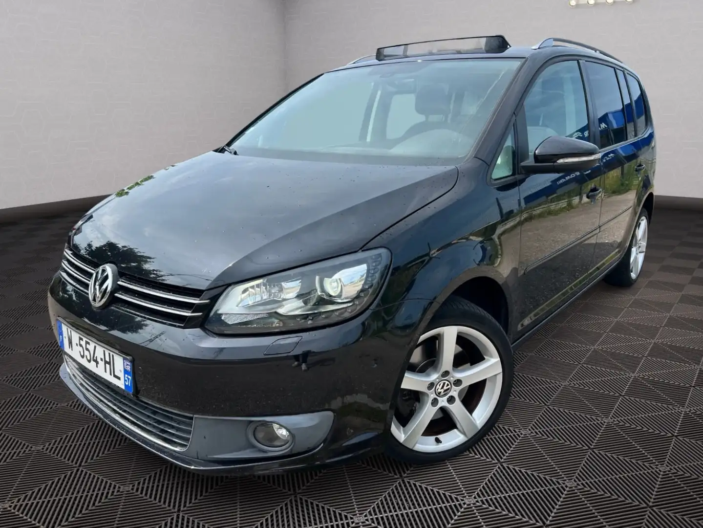 Volkswagen Touran CARAT Noir - 1