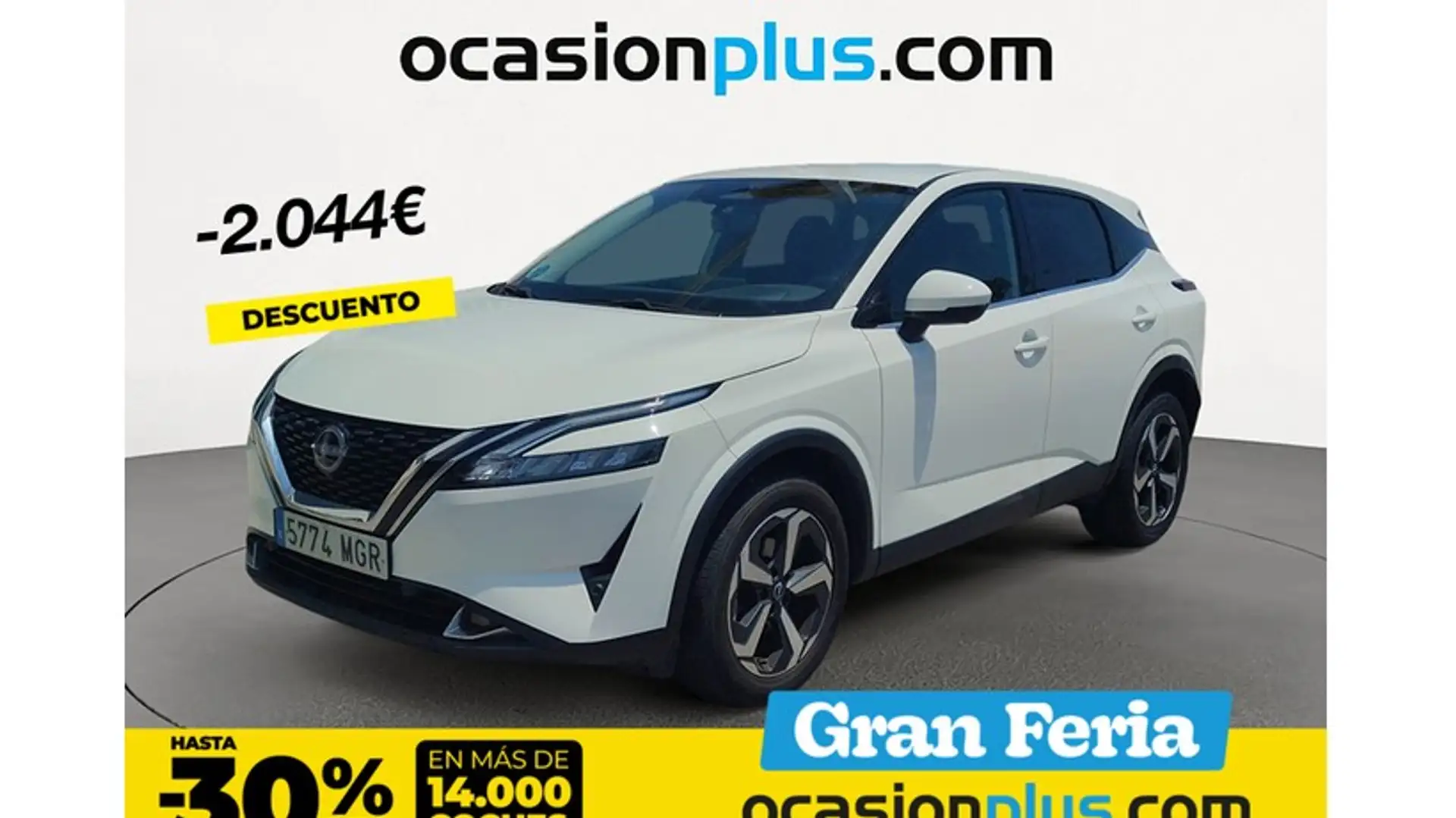 Nissan Qashqai 1.3 DIG-T mHEV 12V N-Connecta 4x2 103kW Weiß - 1