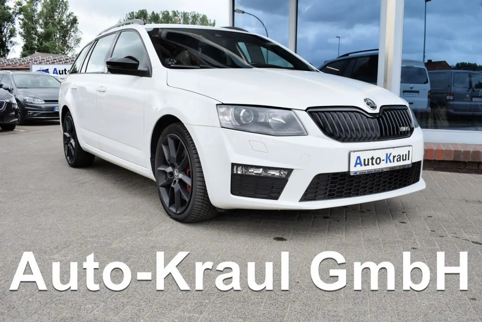 Skoda Octavia Combi 2.0 TDI (Green tec) RS  Bi-Xenon Leder Alu S Weiß - 1