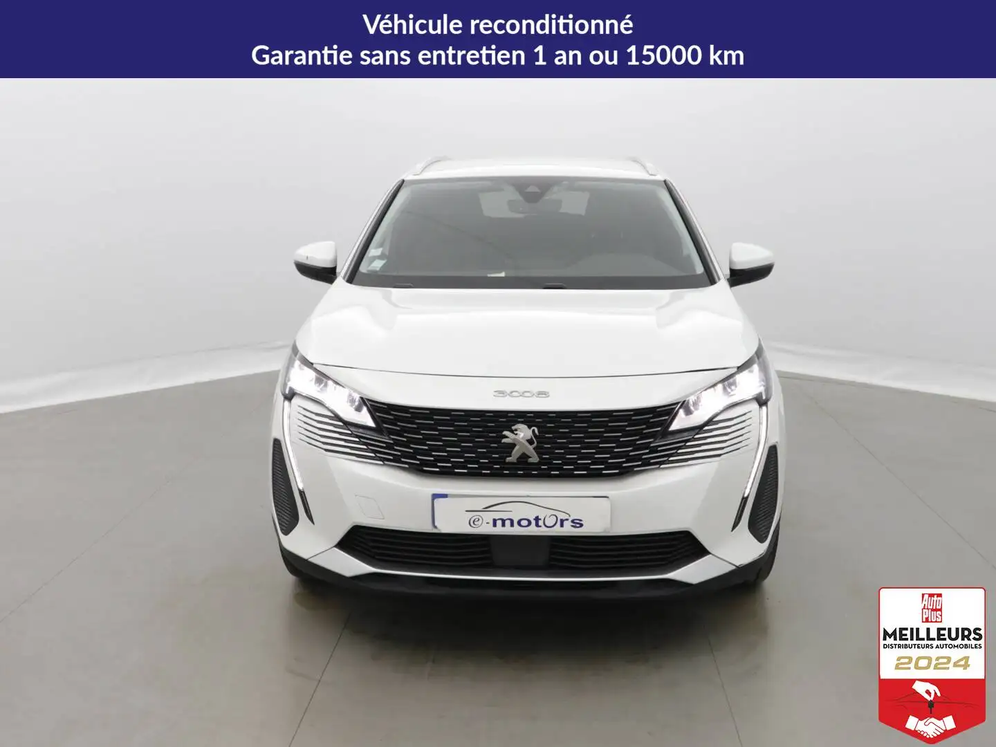Peugeot 3008 Hybrid 225 e-EAT8 Allure Pack Blanc - 2