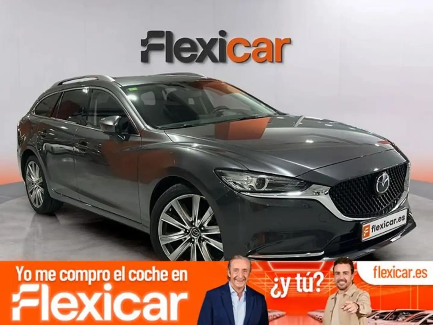 Mazda 6 Wagon 2.0 Skyactiv-G Zenith Gris - 1