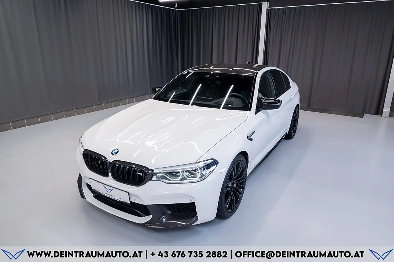 BMW M5 Competition Aut. *KERAMIK*CARBON*HEAD-UP*VOLL* Weiß - 2