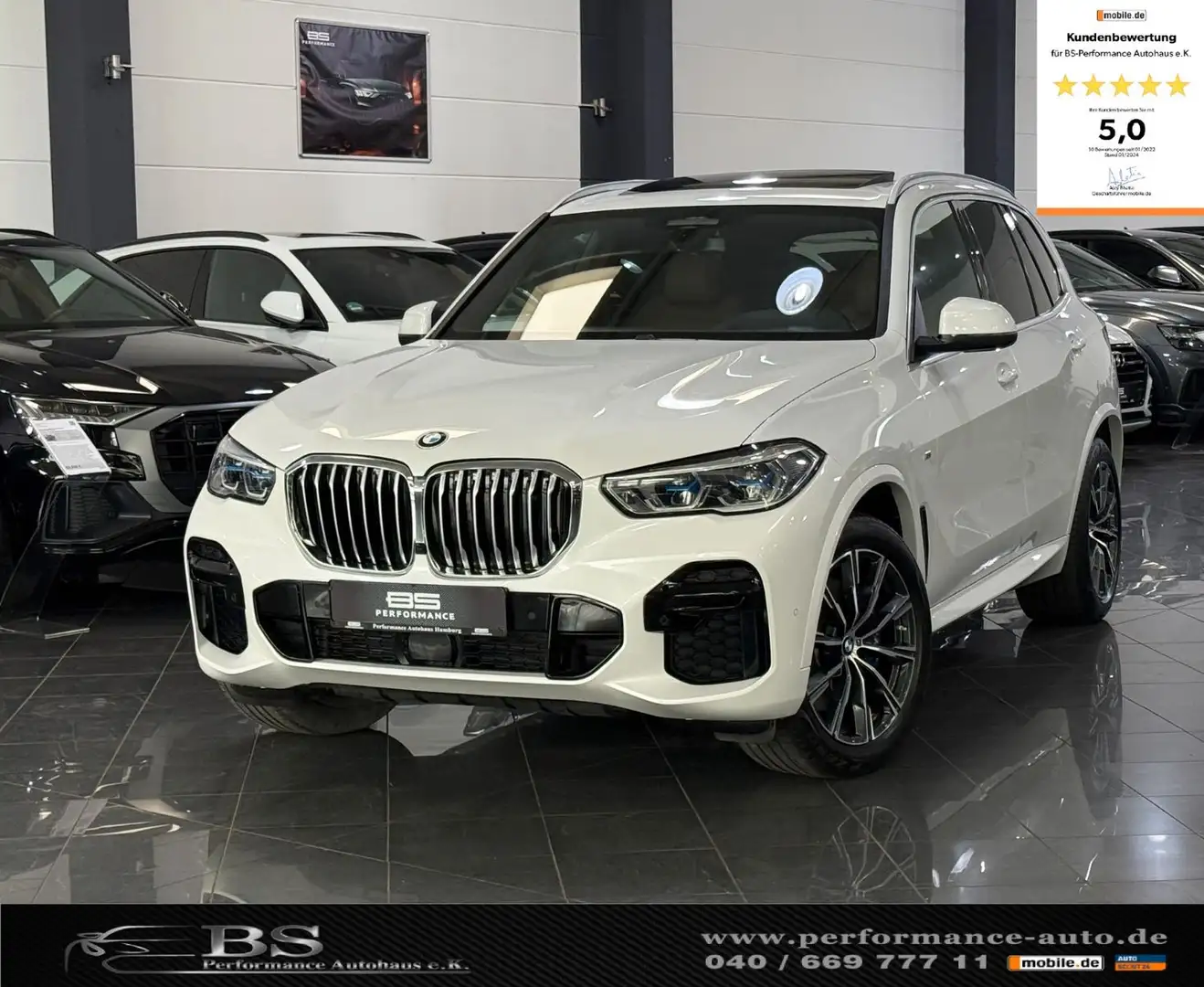 BMW X5 xDrive30d |M-SPORT|LASER|ACC|PANO|HUD|S-CLOSE Blanc - 1