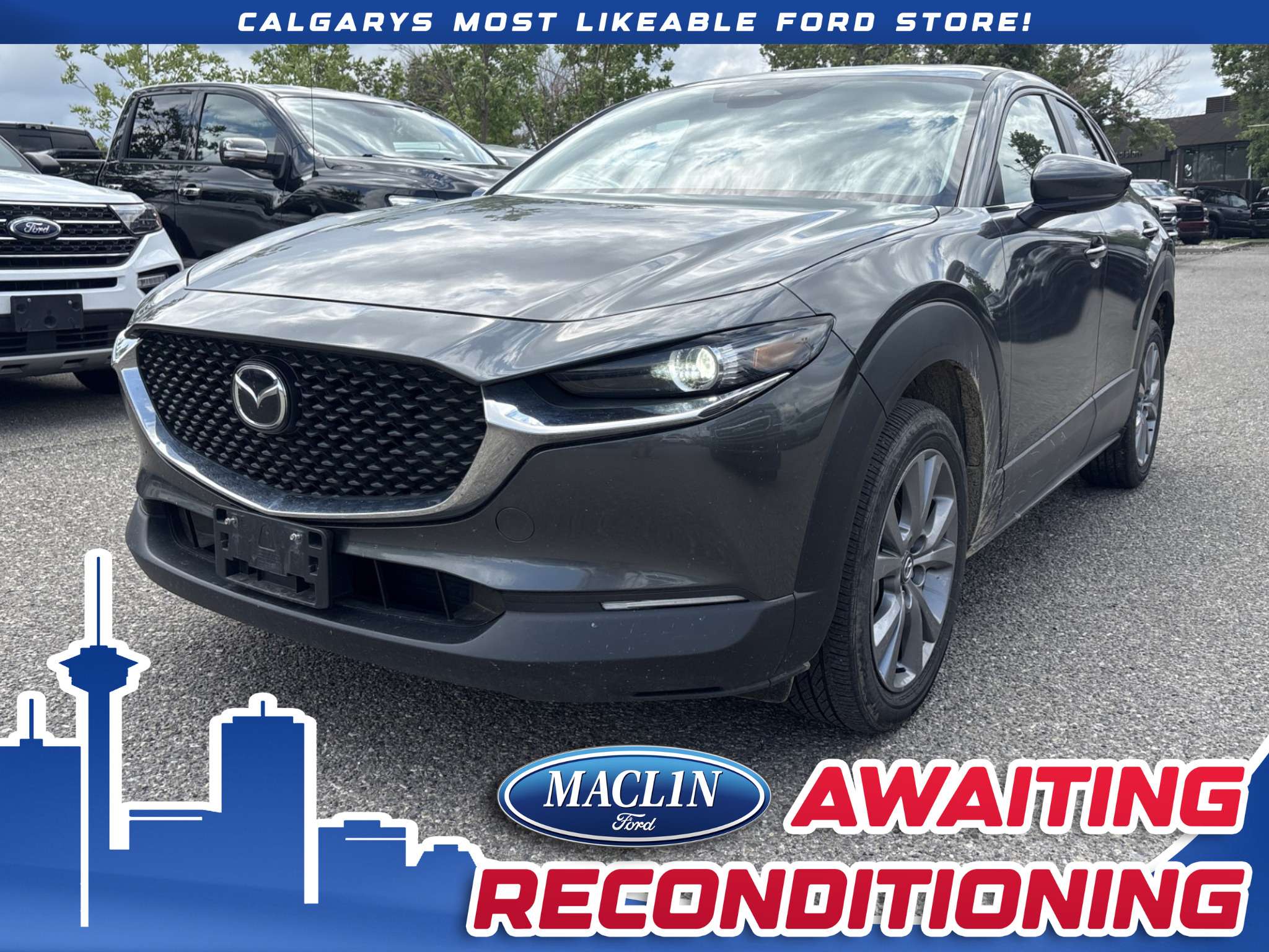 Gray 2024 Mazda CX-30 SUV / Crossover 6-Speed Automatic
