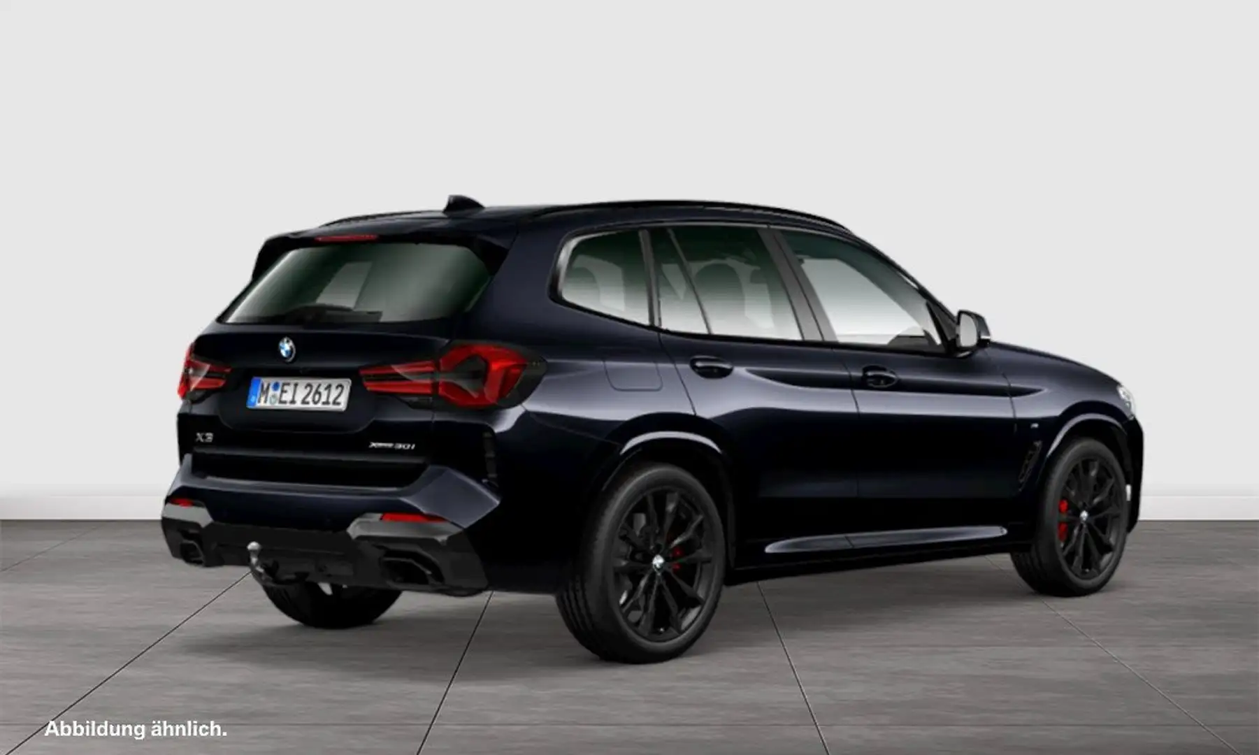 BMW X3 xDrive30i M Sport HUD PANO ACC AHK Schwarz - 2