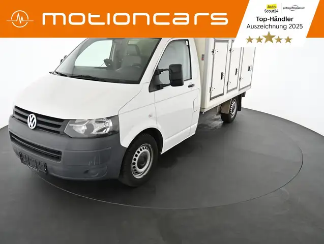 Volkswagen T5 2.0 TDI Tiefpritsche Kühlwagen lang Pickerl NEU