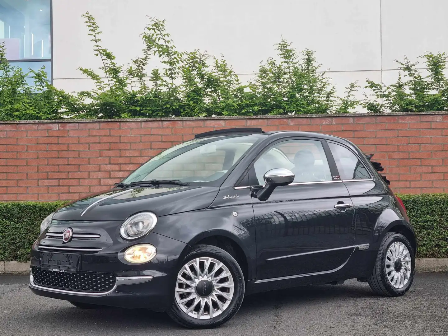 Fiat 500C 1.0 HYBRIDE Dolce Vita - Cabrio - 2021 - 38.000 Km Noir - 1