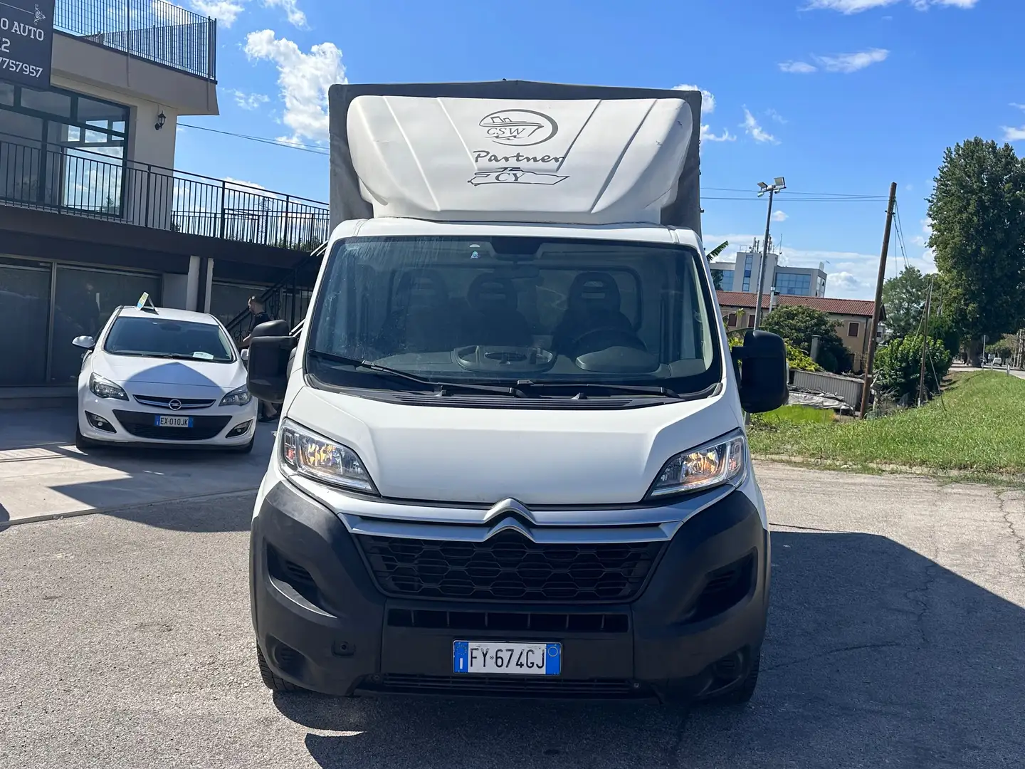 Citroen Jumper Cassone centinato 2.0D Cv 165 Blanc - 2