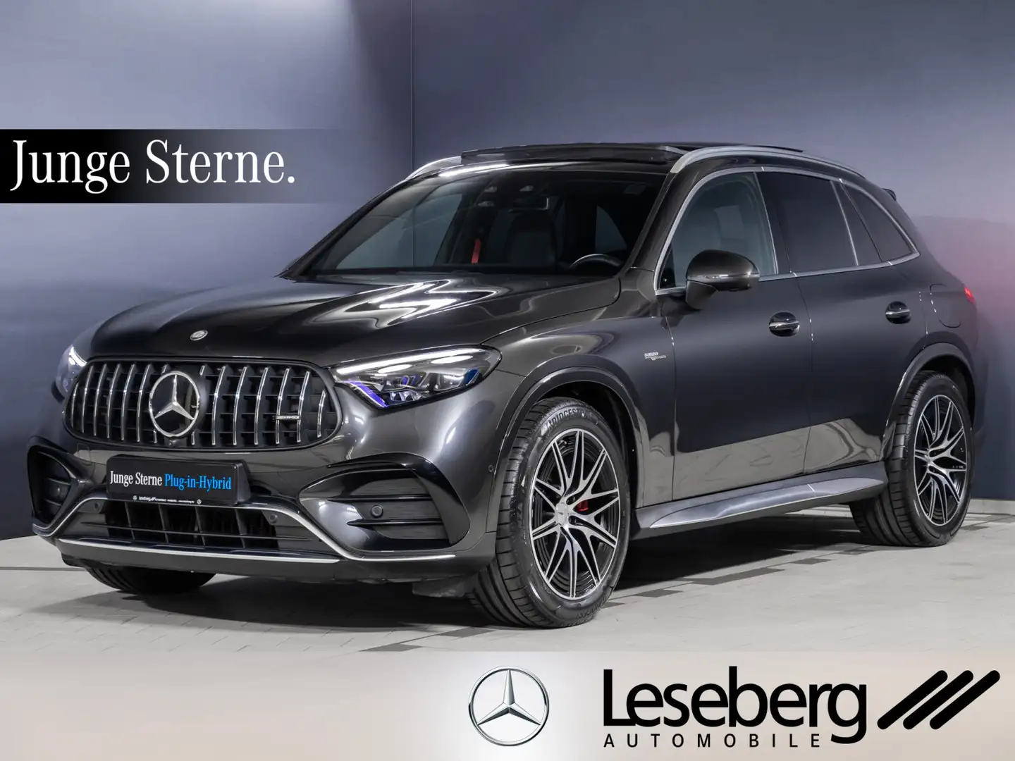 Mercedes-Benz GLC 63 AMG GLC 63 S E PERFORMANCE DIGIT.LIGHT/Pano/AHK/360° Gris - 1