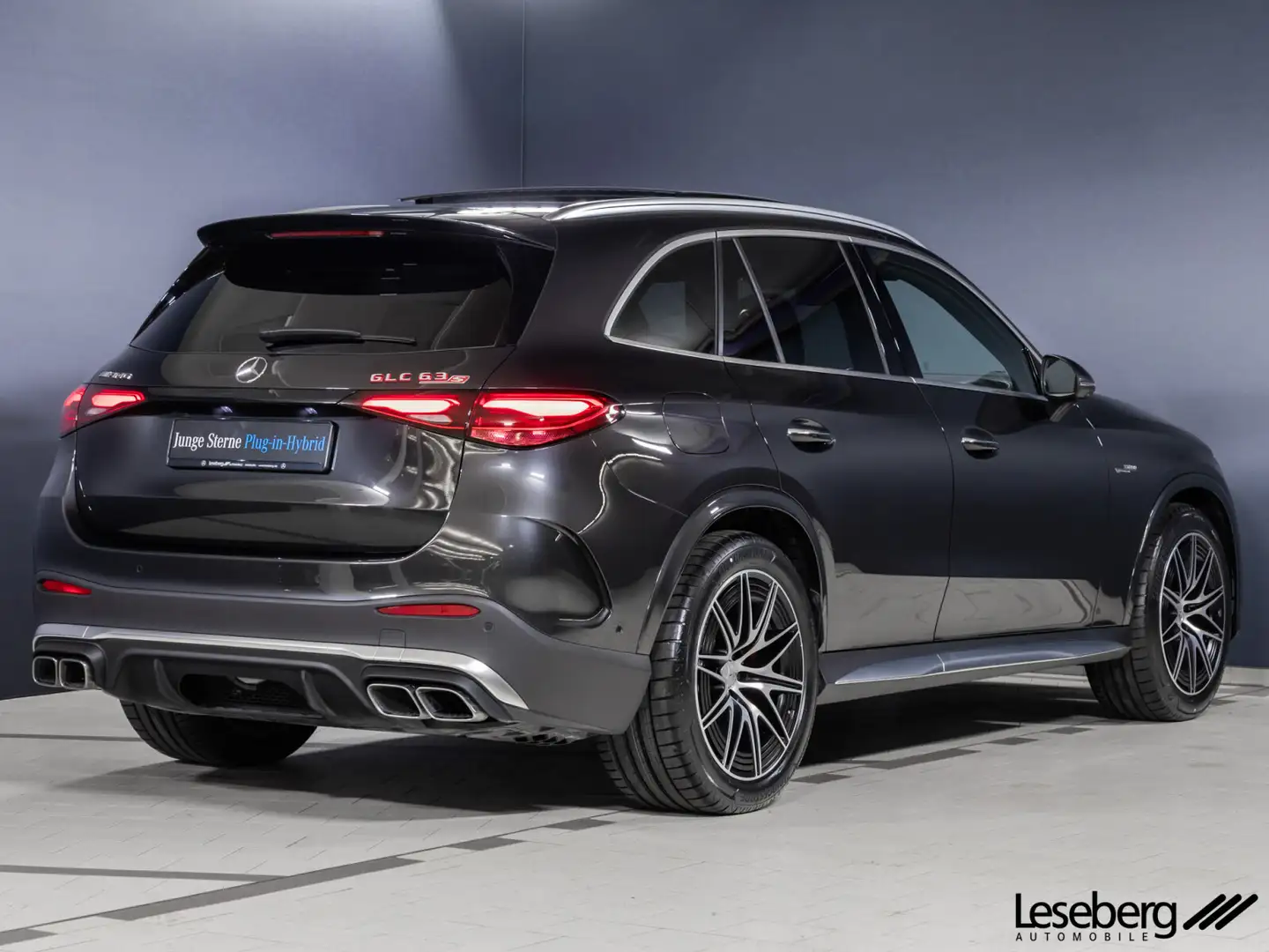 Mercedes-Benz GLC 63 AMG GLC 63 S E PERFORMANCE DIGIT.LIGHT/Pano/AHK/360° Gris - 2