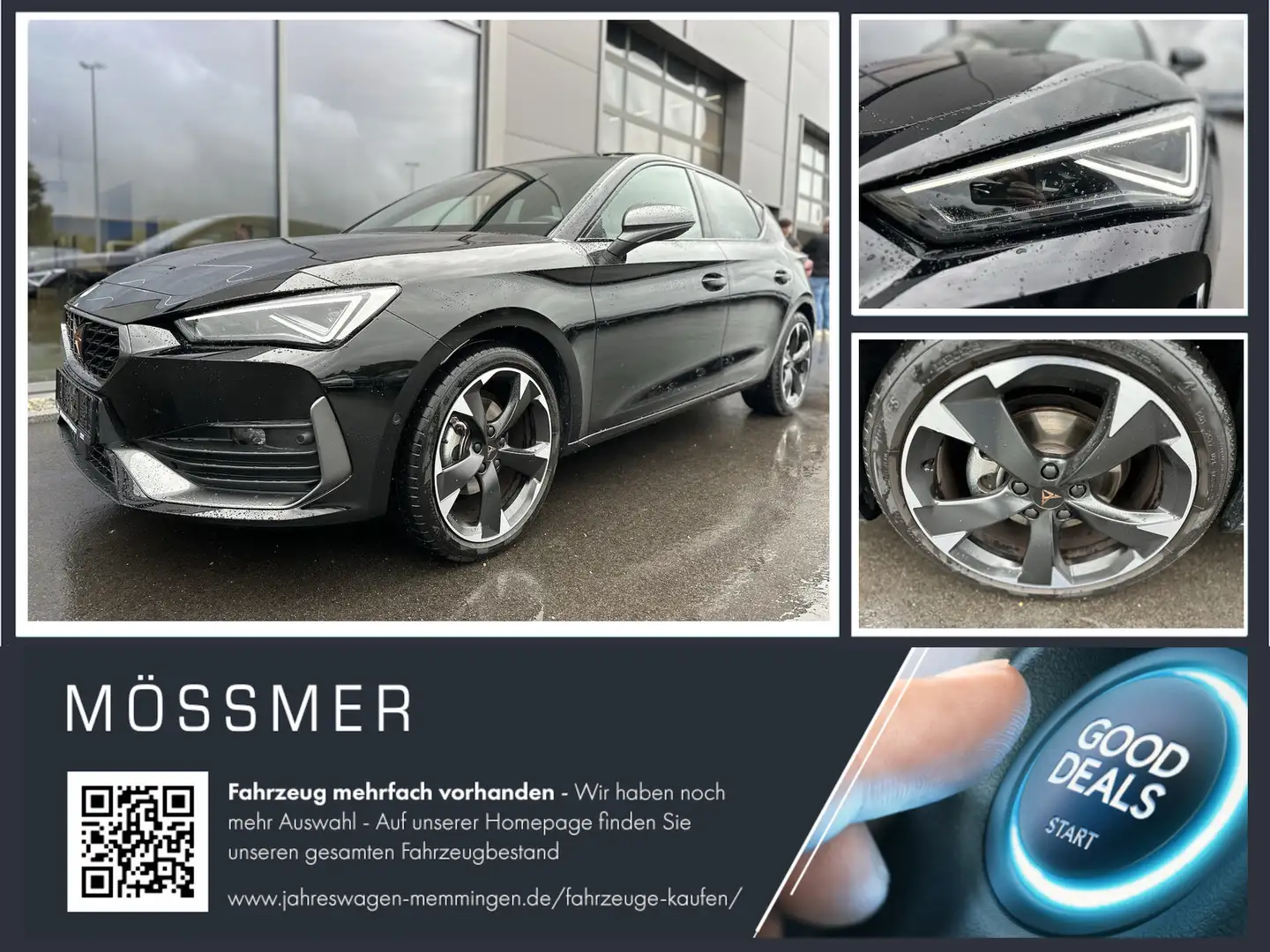 CUPRA Leon 1,5eTSI DSG Matrix ACC Navi Assist L Schwarz - 1