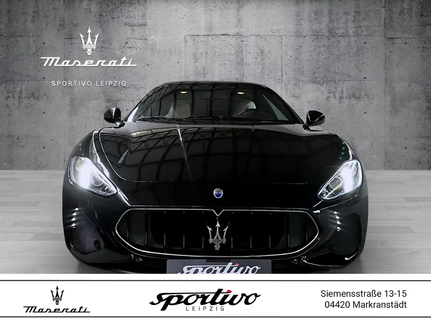 Maserati GranTurismo Sport Schwarz - 1