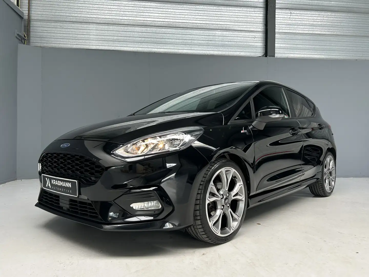 Ford Fiesta 1.0 EcoBoost ST-Line DAB|Cruise|Carplay Zwart - 1
