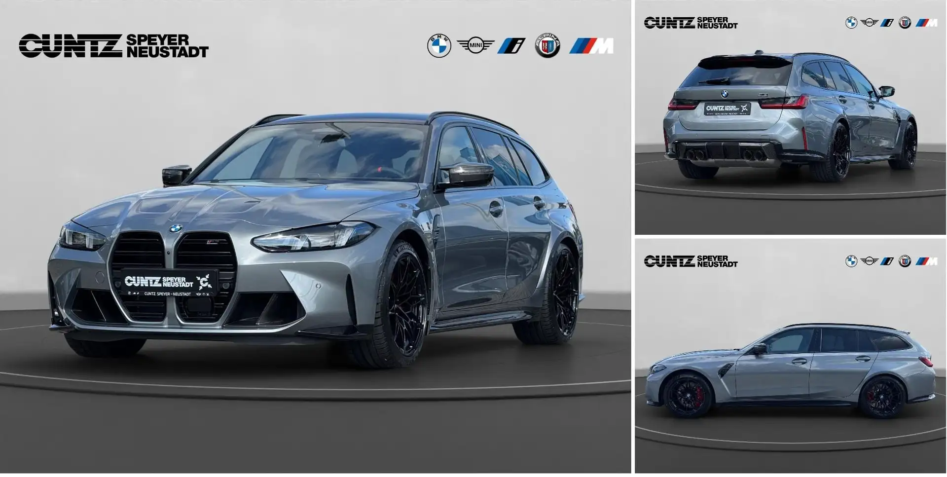 BMW M3 Competition Touring M Driver´s P. HK Gris - 1