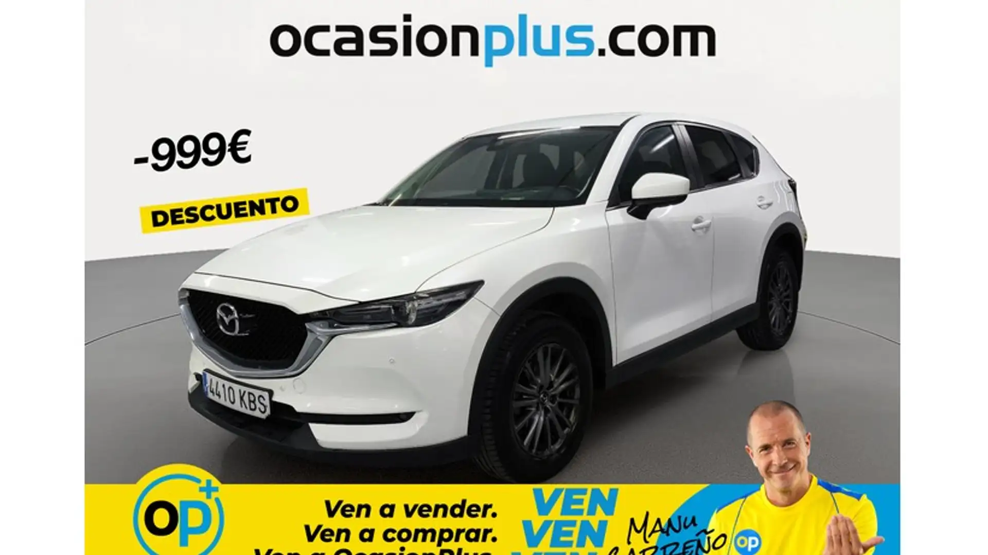Mazda CX-5 2.2D Evolution 2WD 110Kw Blanco - 1
