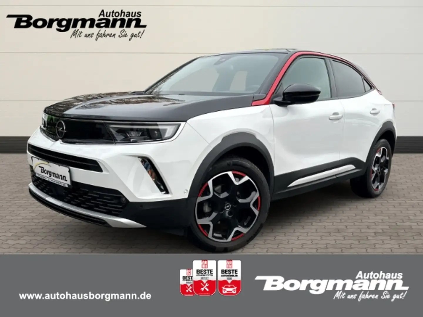 Opel Mokka GS Line 1.2 Carplay - PDC - Navi - LED - SHZ Weiß - 1