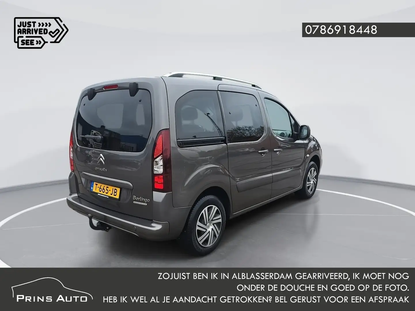Citroen Berlingo 1.2 PureTech XTR |DISTRIBUTIE VERV.|CRUISE|AIRCO| Grijs - 2