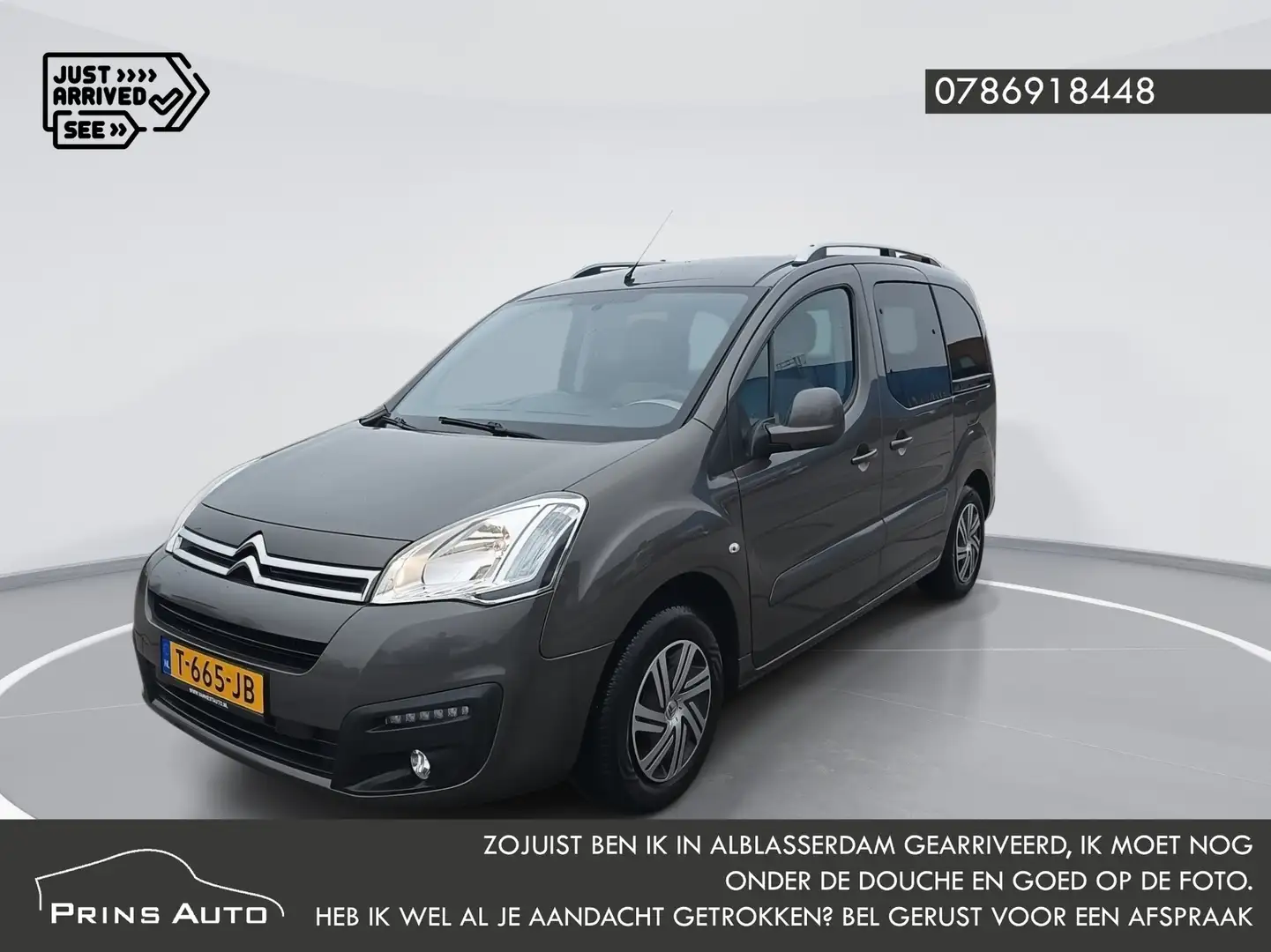 Citroen Berlingo 1.2 PureTech XTR |DISTRIBUTIE VERV.|CRUISE|AIRCO| Grijs - 1