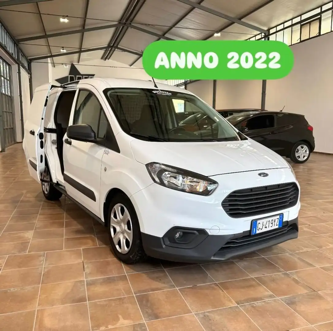 Ford Transit Courier 1.5tdci 100cv FURGONE Anno 2022 Blanco - 1