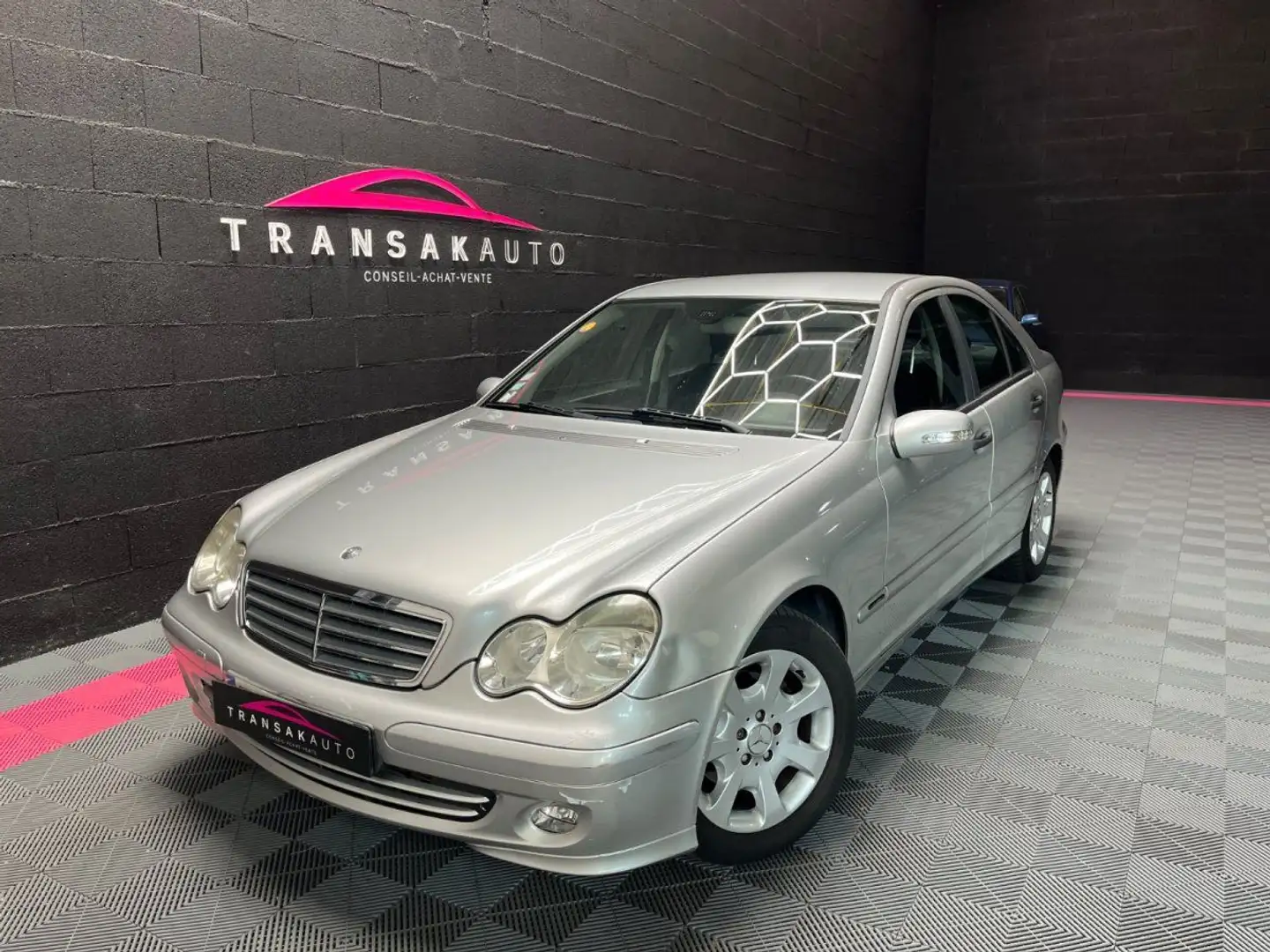 Mercedes-Benz C 200 200 CDI Classic Gris - 1