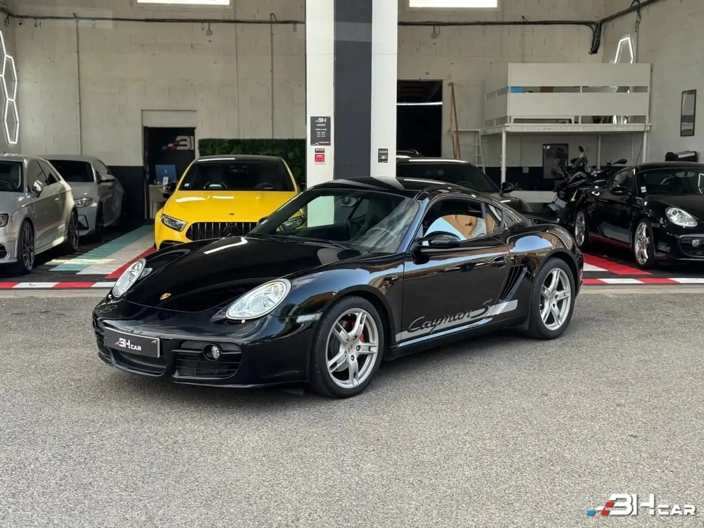 Porsche Cayman S 3.4 295cv Zwart - 1