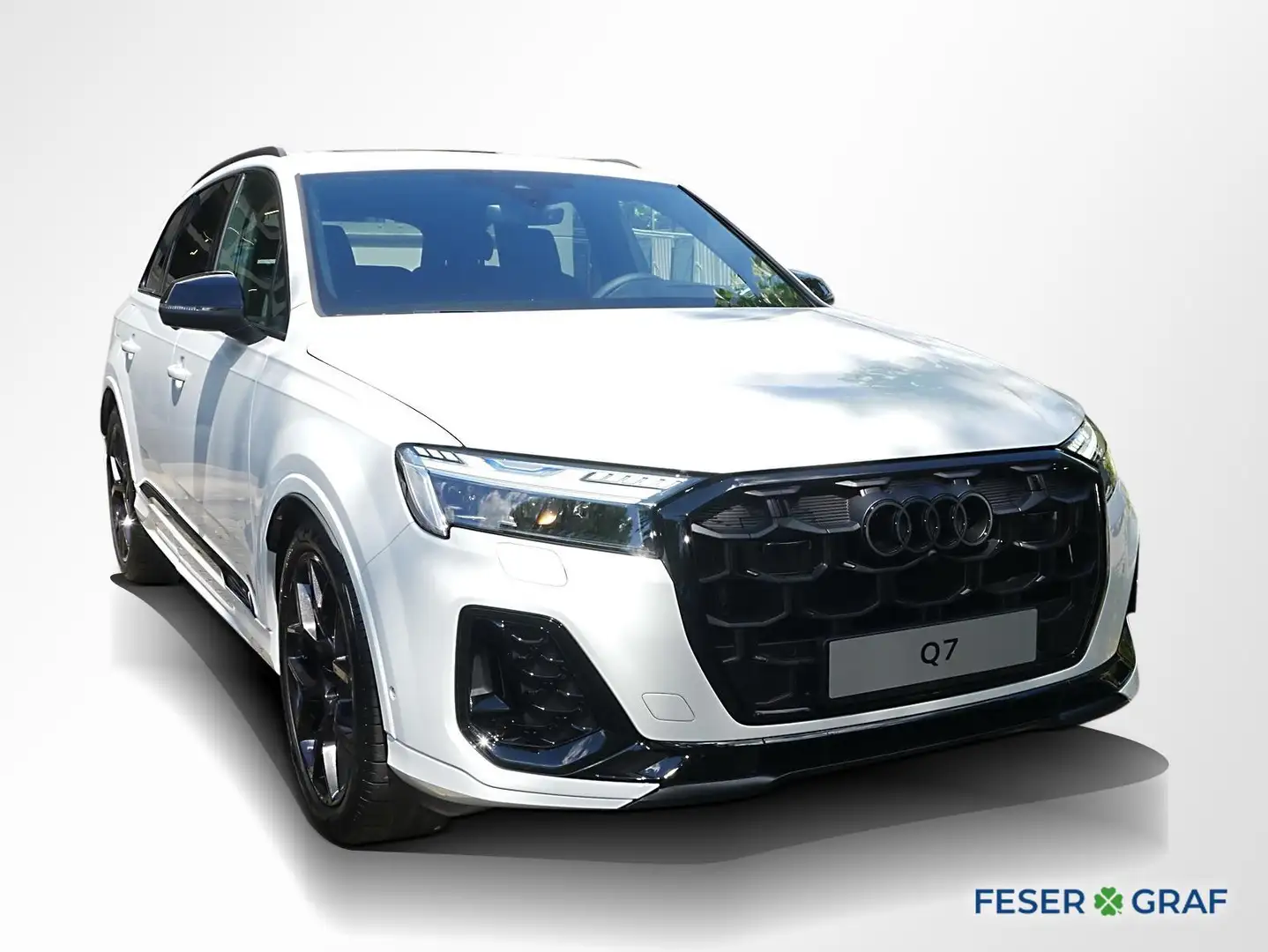 Audi Q7 S line 50 TDI qu. tiptr. AHK Pano B&O Weiß - 2