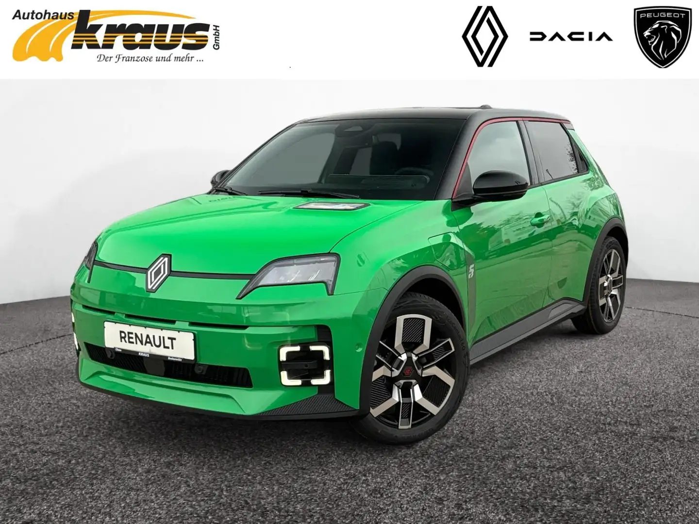 Renault R 5 R5 E-Tech TECHNO 120 Urban Range AKTION* Vert - 1