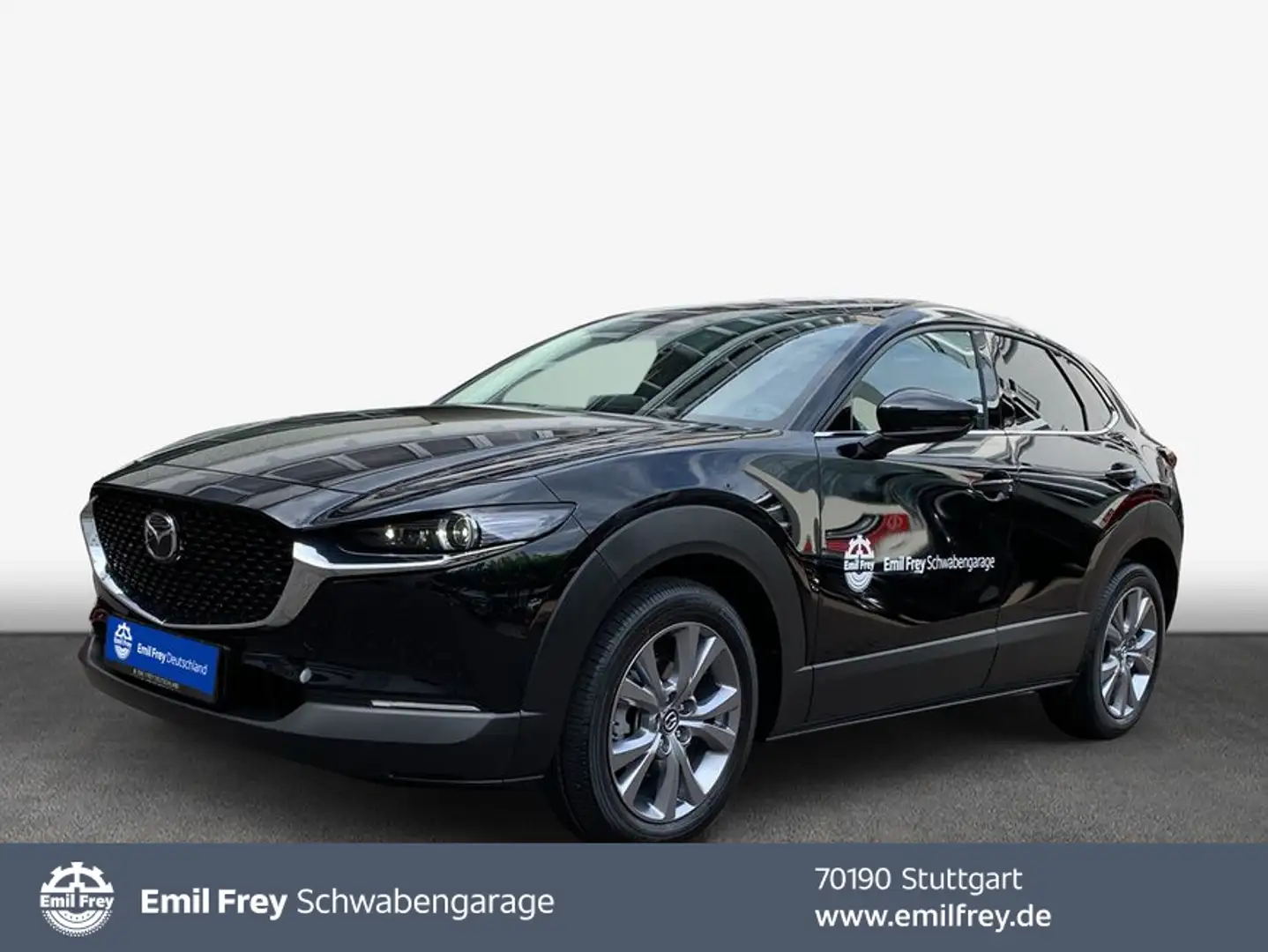 Mazda CX-30 e-SKYACTIVE G 140 Aut. EXCLUSIVE-LINE Schwarz - 1