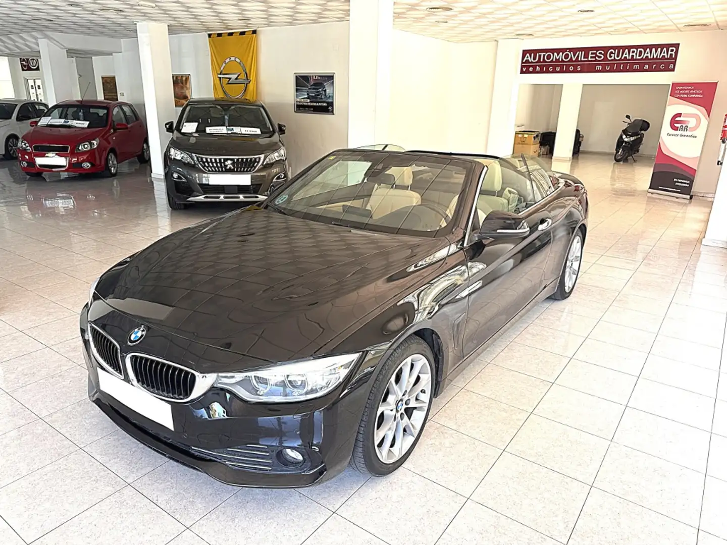 BMW 420 420dA Cabrio Sport Negro - 2