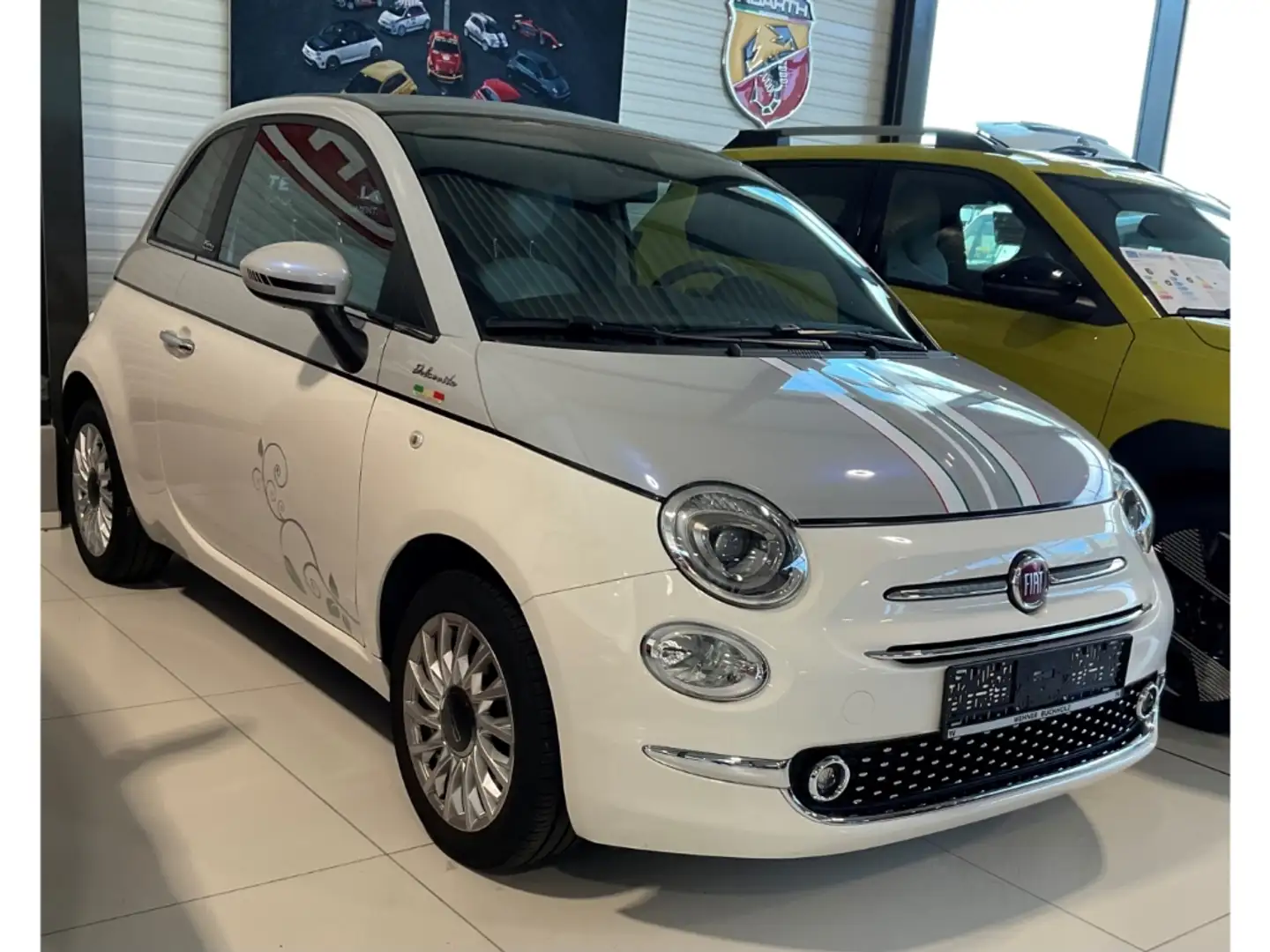 Fiat 500 DolceVita 1.0 Mild Hybrid MY 21 Blanc - 2