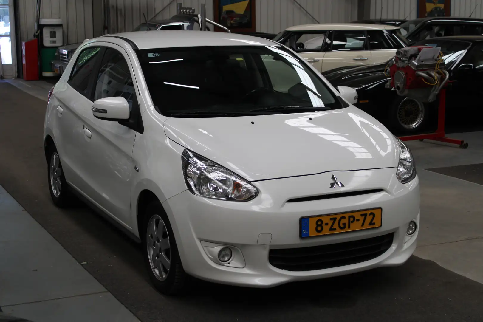 Mitsubishi Space Star 1.2 Intense Automaat Volledig onderhouden, Airco, Білий - 2
