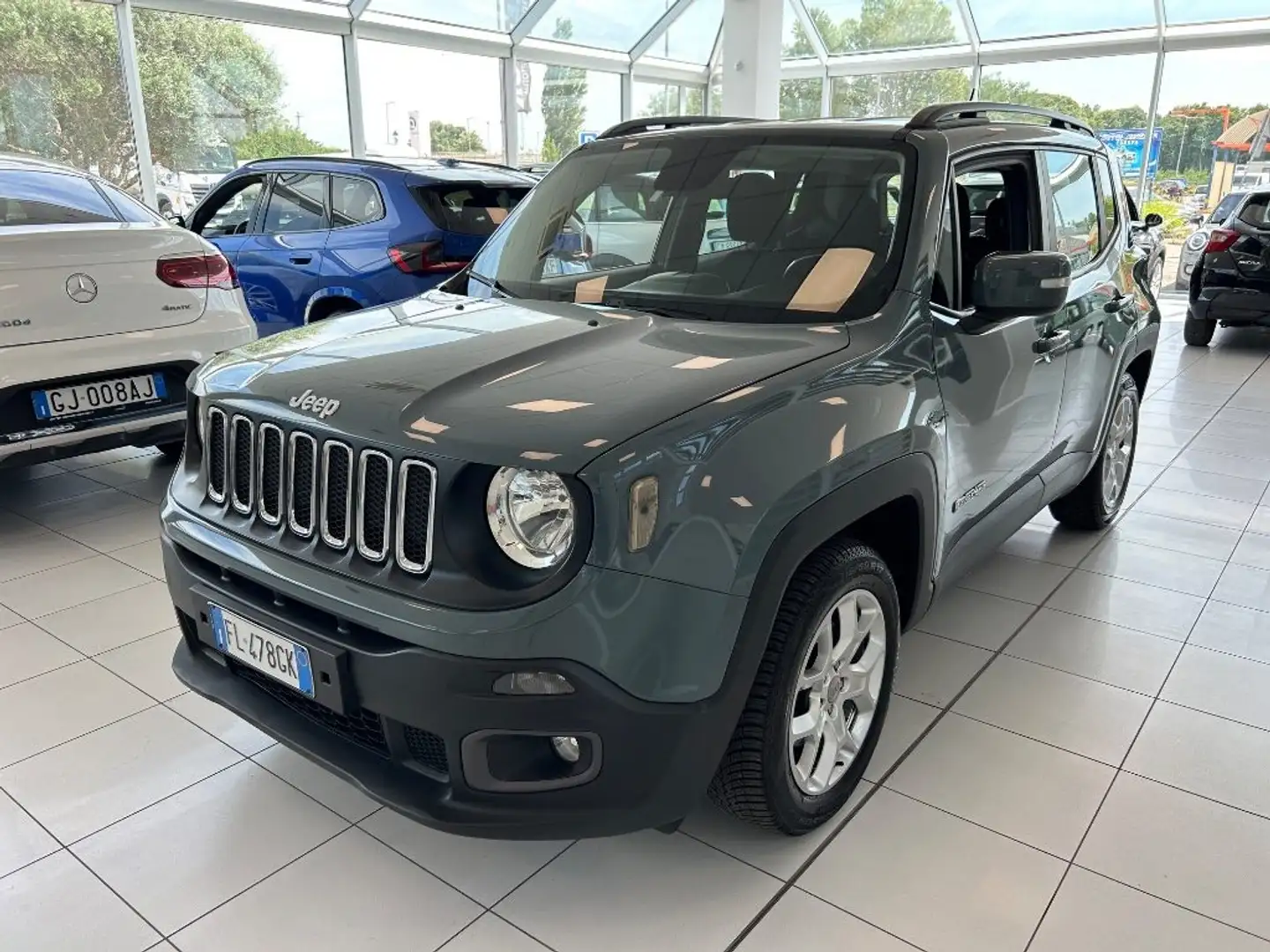 Jeep Renegade 1.4 T-Jet 120 CV GPL Longitude Neopatentati Gris - 1