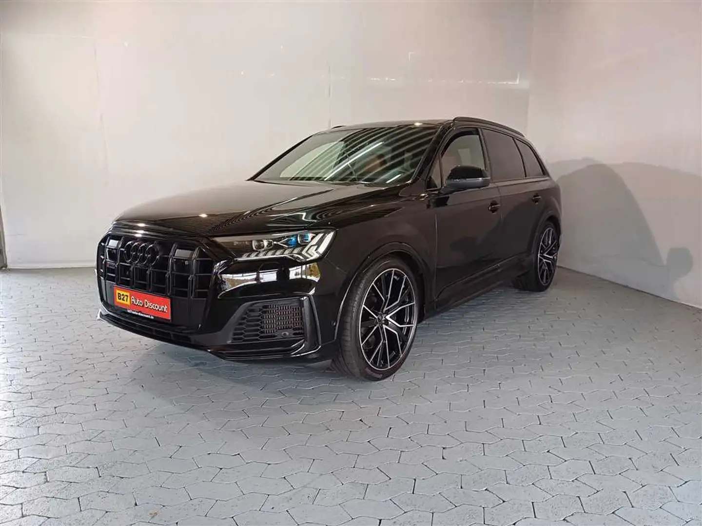 Audi SQ7 4.0 TFSI quattro LED+AHK+SHZ+NAVI Noir - 1