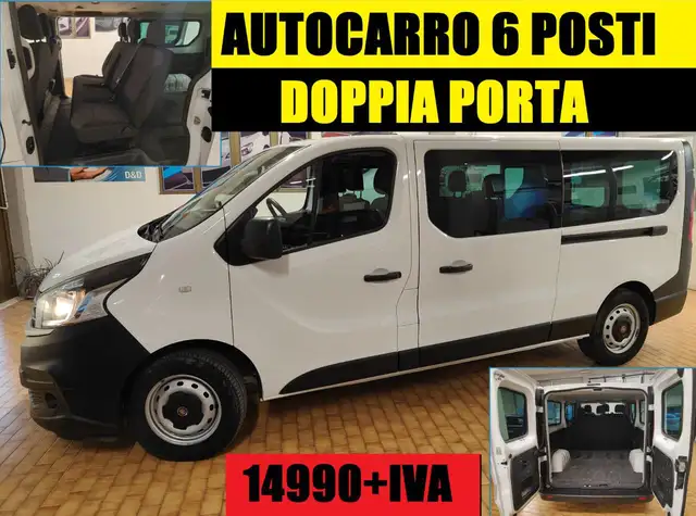 Fiat Talento 2020 AUTOCARRO 6 POSTI DOPPIA PORTA