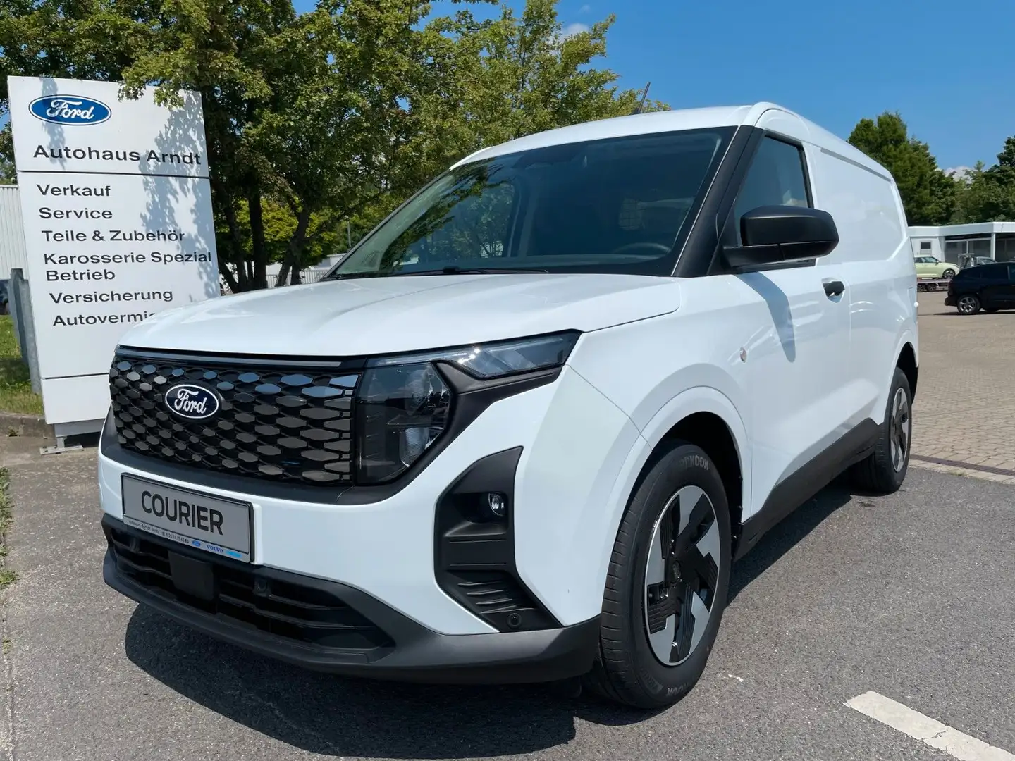 Ford Transit Courier E-Transit Courier Trend 54 kWh Elektromotor*Holz Blanco - 1